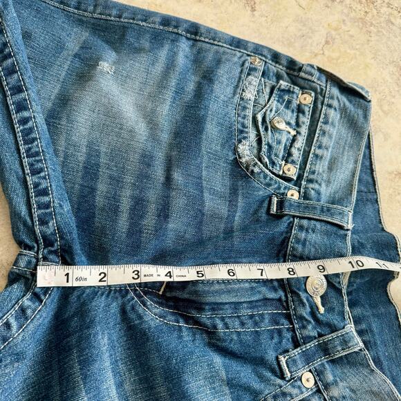 True Reglion Womens size 32 x 26 Straight High Rise Jeans Denim - Picture 5 of 13